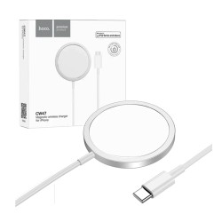 Cargador Magnético Inalámbrico Hoco CW47 15W Blanco